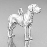925 Sterling Silver - Great Dane Dog Charm