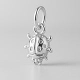 999 Pure Silver - Spotted Ladybug Charm