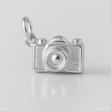925 Sterling Silver - SLR Camera Charm
