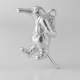 925 Sterling Silver - Platypus Student Charm