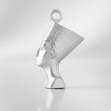 940 Argentium Silver - Egyptian Pharaoh Queen Charm