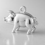 999 Pure Silver - Heritage Pig Charm