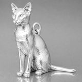 925 Sterling Silver - Ocicat Cat Charm