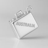 999 Pure Silver - Australia Suitcase Charm
