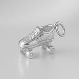 940 Argentium Silver - Retro Roller Skate Charm