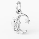 925 Sterling Silver - Lunar Elder Charm