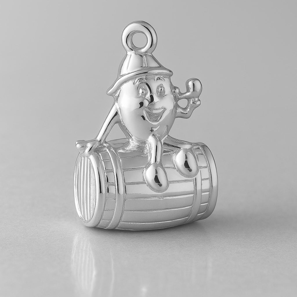 999 Pure Silver - Cracker Barrel Charm