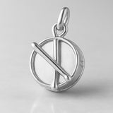 940 Argentium Silver - Parade Snare Drum Charm
