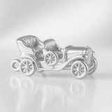 999 Pure Silver - Open-Top Vintage Car Charm