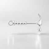925 Sterling Silver - Builders Hammer Charm