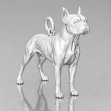 999 Pure Silver - Boston Terrier Dog Charm