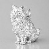 940 Argentium Silver - Persian Cat Charm