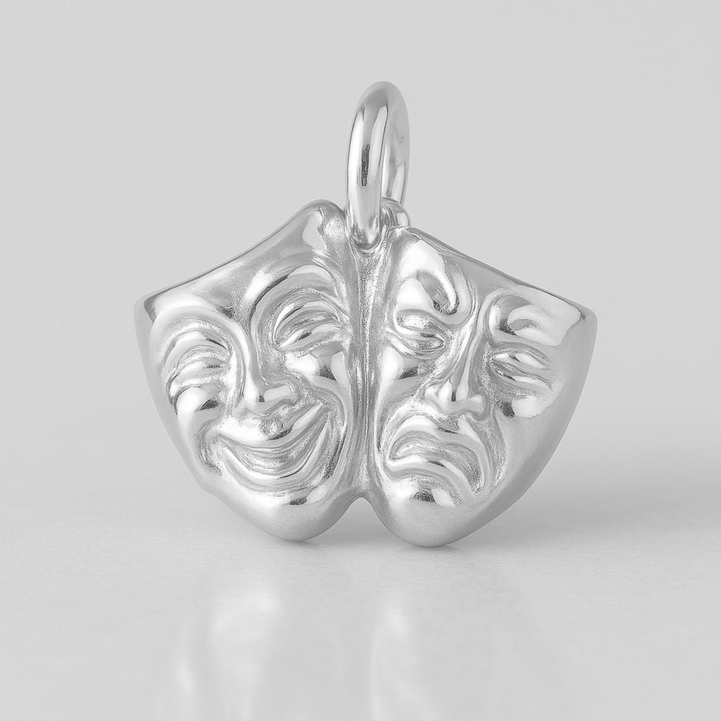 999 Pure Silver - Laugh Now Cry Later Charm