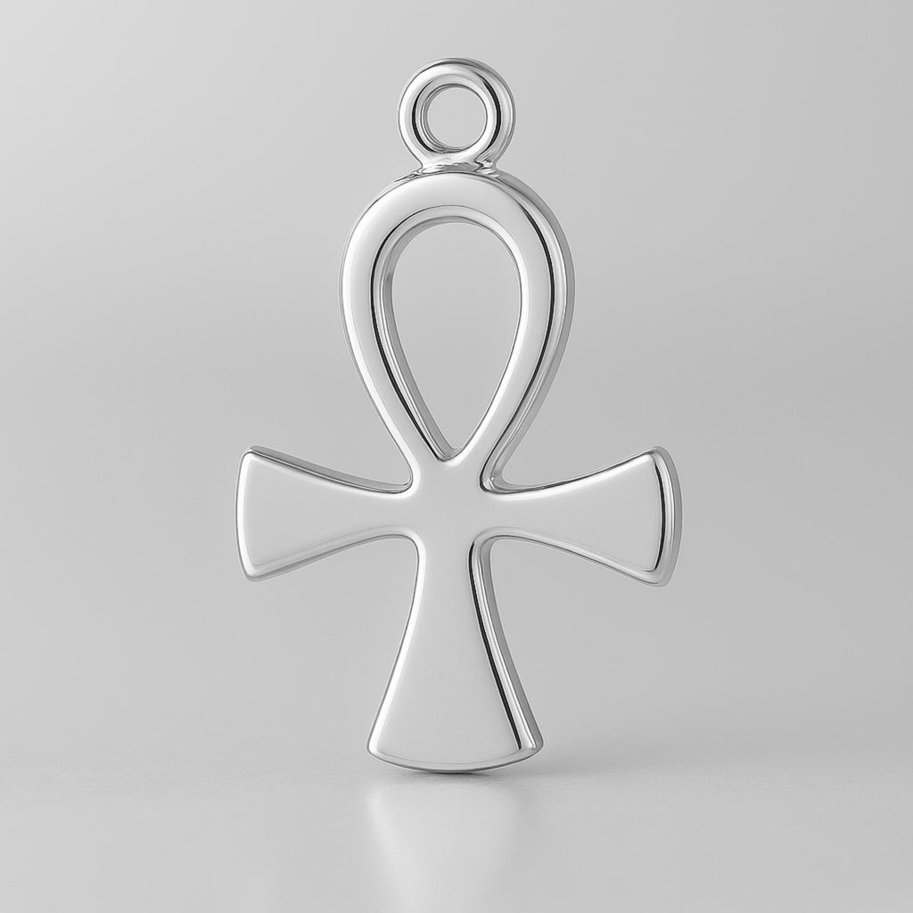 925 Sterling Silver - Egyptian Ankh Charm