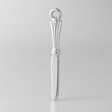 940 Argentium Silver - Ornate Butter Knife Charm