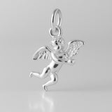 999 Pure Silver - Minimalist Cherub Charm