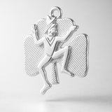 940 Argentium Silver - Lucky Leprechaun Clover Charm