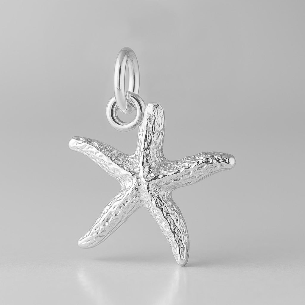 925 Sterling Silver - Starfish Sea Star Charm
