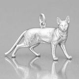 999 Pure Silver - Egyptian Mau Cat Charm