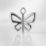 999 Pure Silver - Petite Butterfly Charm