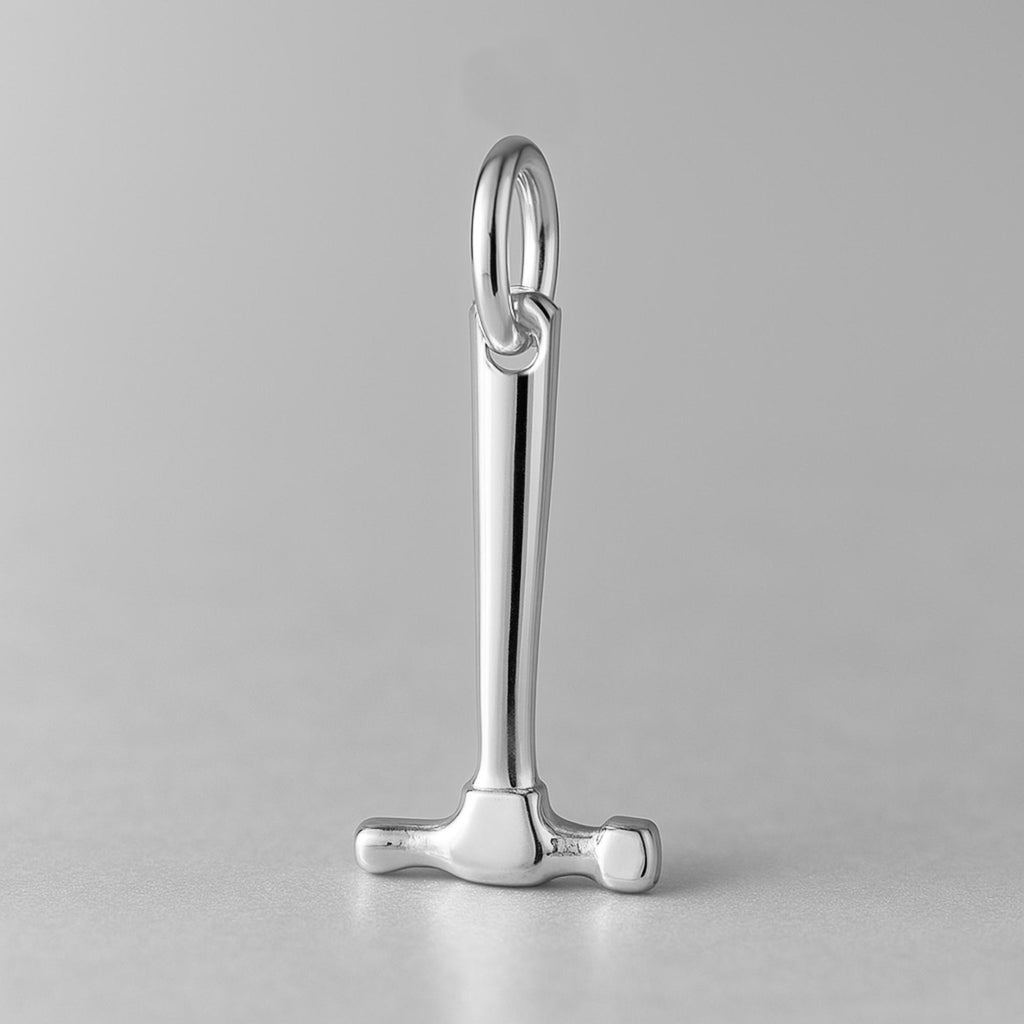 925 Sterling Silver - Tradesman's Hammer Charm