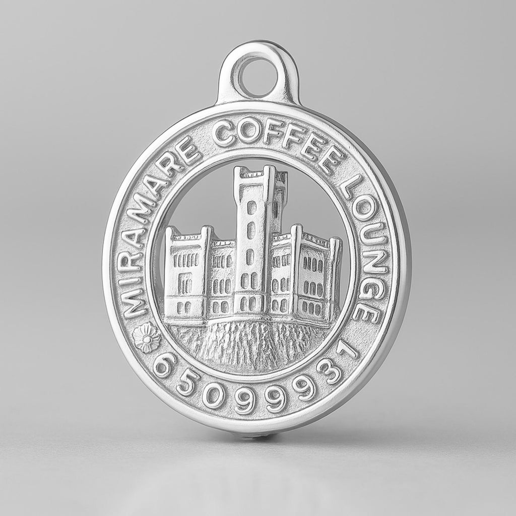 925 Sterling Silver - Miramare Coffee Lounge Charm