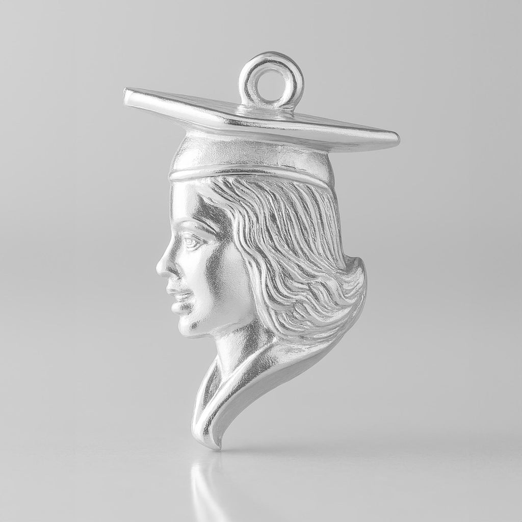 925 Sterling Silver - College Graduate Charm