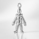 999 Pure Silver - Circus Clown Charm