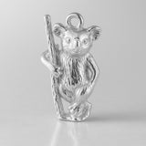 925 Sterling Silver - Standing Koala Charm