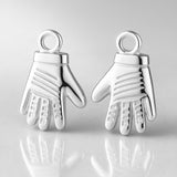 940 Argentium Silver - Racing Gloves Charm