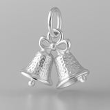 999 Pure Silver - Christmas Jingle Bells Charm