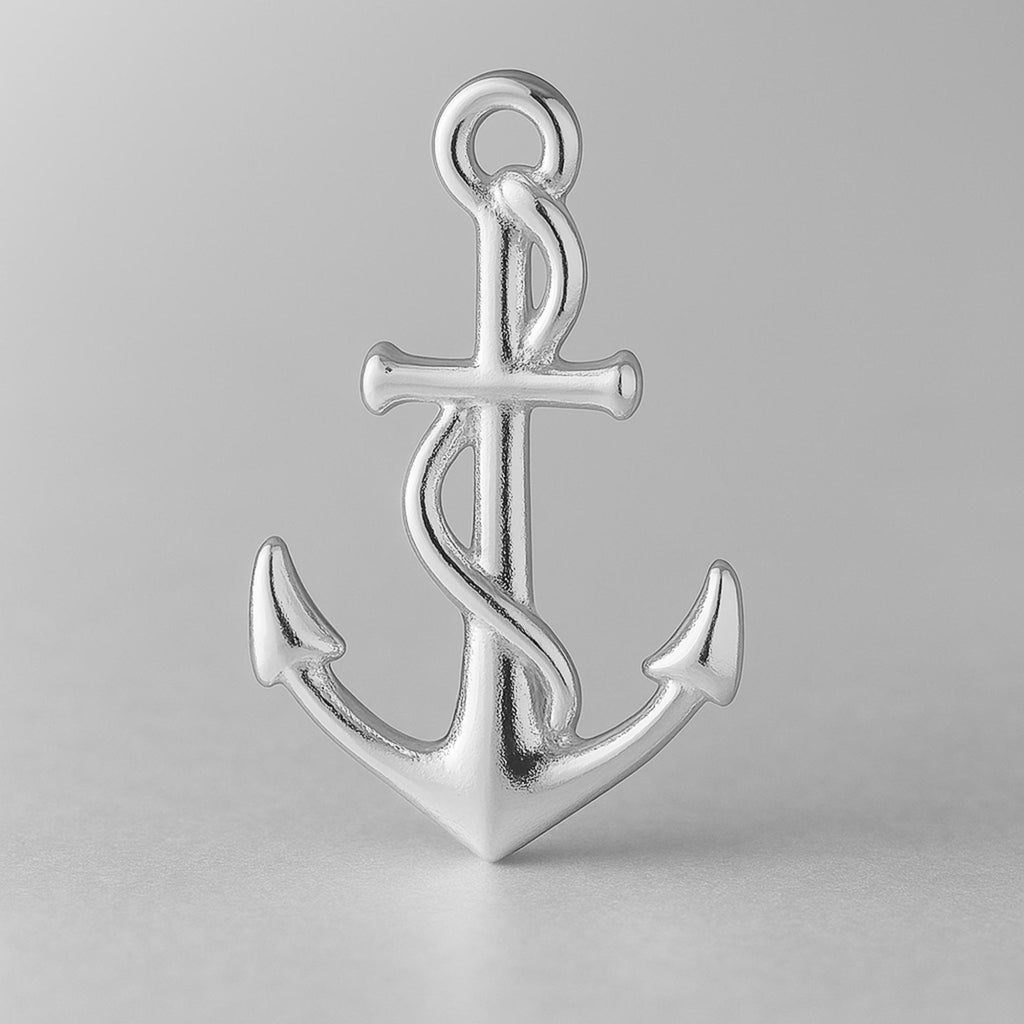 925 Sterling Silver - Sea Anchor Charm