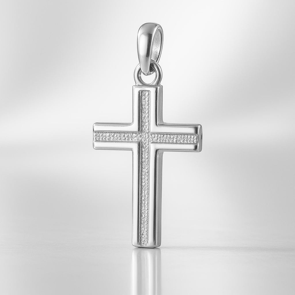 925 Sterling Silver - Heritage Crucifix Charm