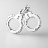 940 Argentium Silver - Classic Handcuffs Charm
