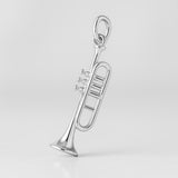 940 Argentium Silver - Herald Trumpet Charm