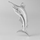 999 Pure Silver - Jumping Swordfish Charm