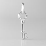 999 Pure Silver - Classic Vintage Key Charm