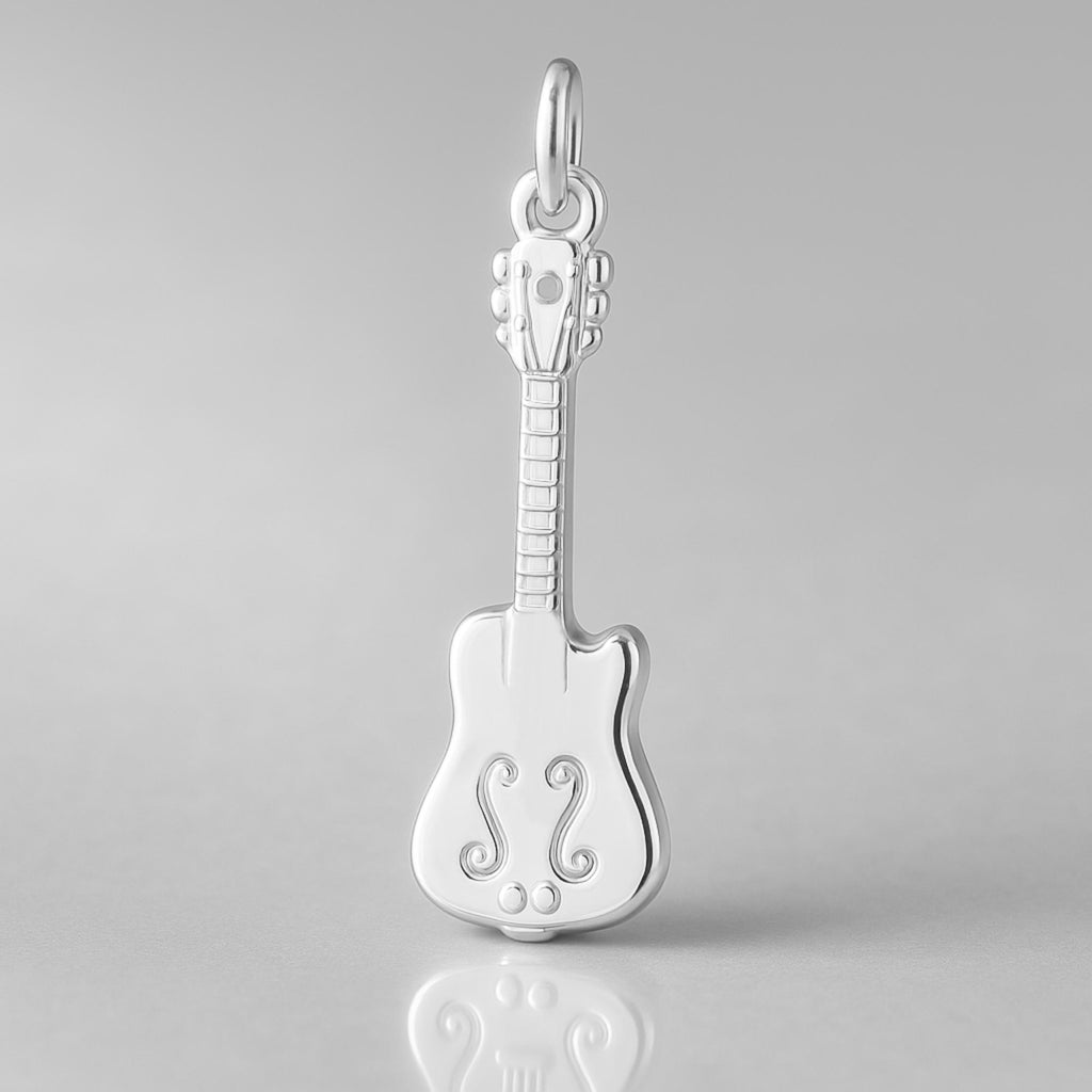 940 Argentium Silver - ES-335 Guitar Charm