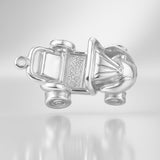 925 Sterling Silver - Vintage Beach Buggy Charm