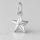 925 Sterling Silver - North Star Charm