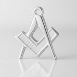 925 Sterling Silver - Freemason Charm