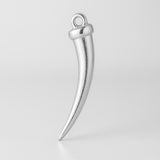 999 Pure Silver - Walrus Tusk Charm