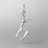 940 Argentium Silver - Tundra Reindeer Charm