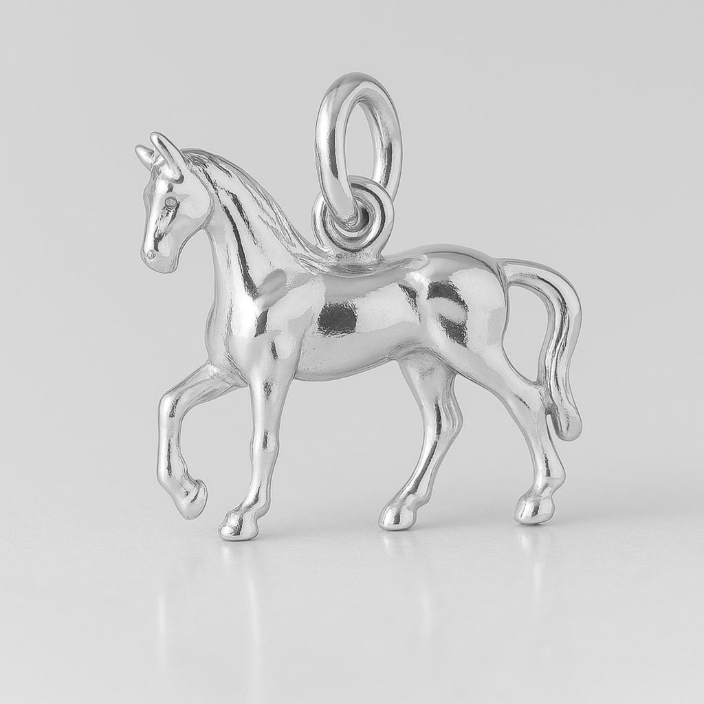 999 Pure Silver - Classic Show Horse Charm