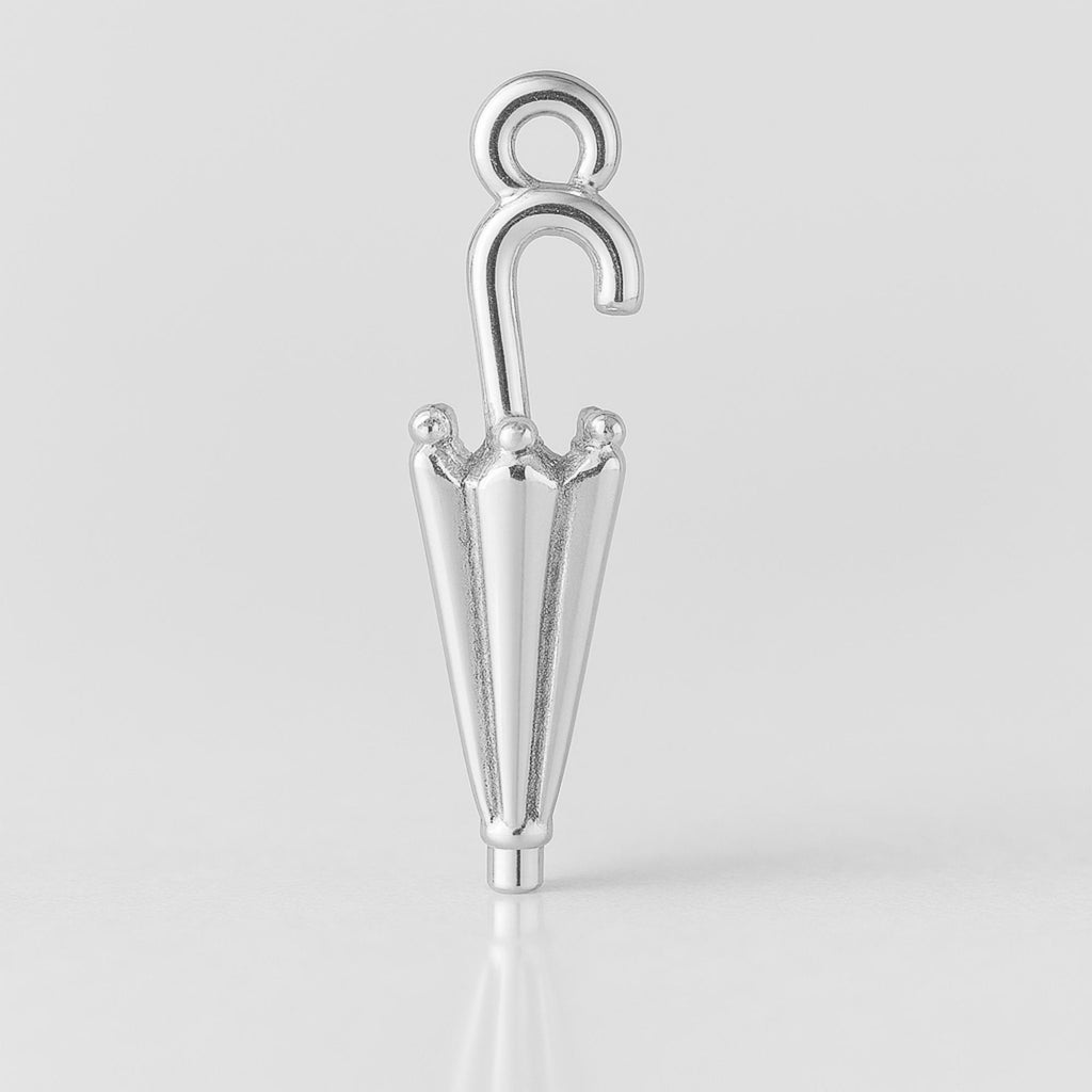 925 Sterling Silver - Classic Umbrella Charm