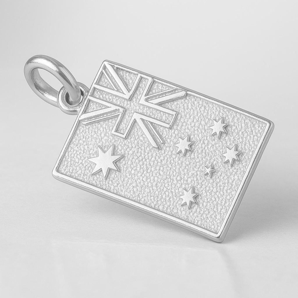 925 Sterling Silver - Australian Flag Charm