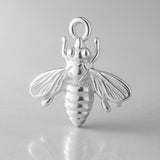 925 Sterling Silver - Honey Bee Charm