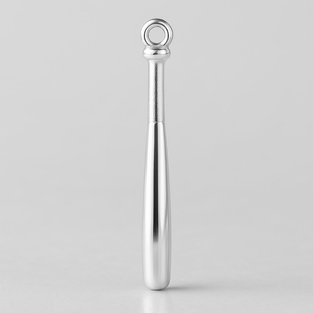 940 Argentium Silver - Baseball Bat Charm