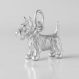 999 Pure Silver - Scottish Terrier Dog Charm