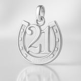 999 Pure Silver - 21 Horseshoe Charm